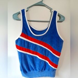 Vintage Sears 1980s Terrycloth Tank Top